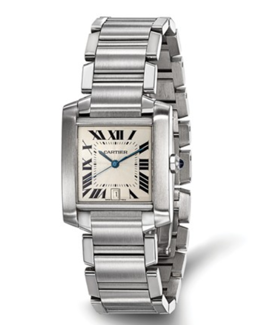 Cartier Mens Tank Francaise Watch Malayjewelers