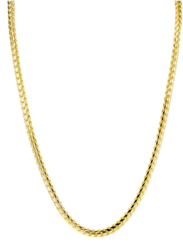 Solid Franco Gold Chain 10K Yellow Gold 